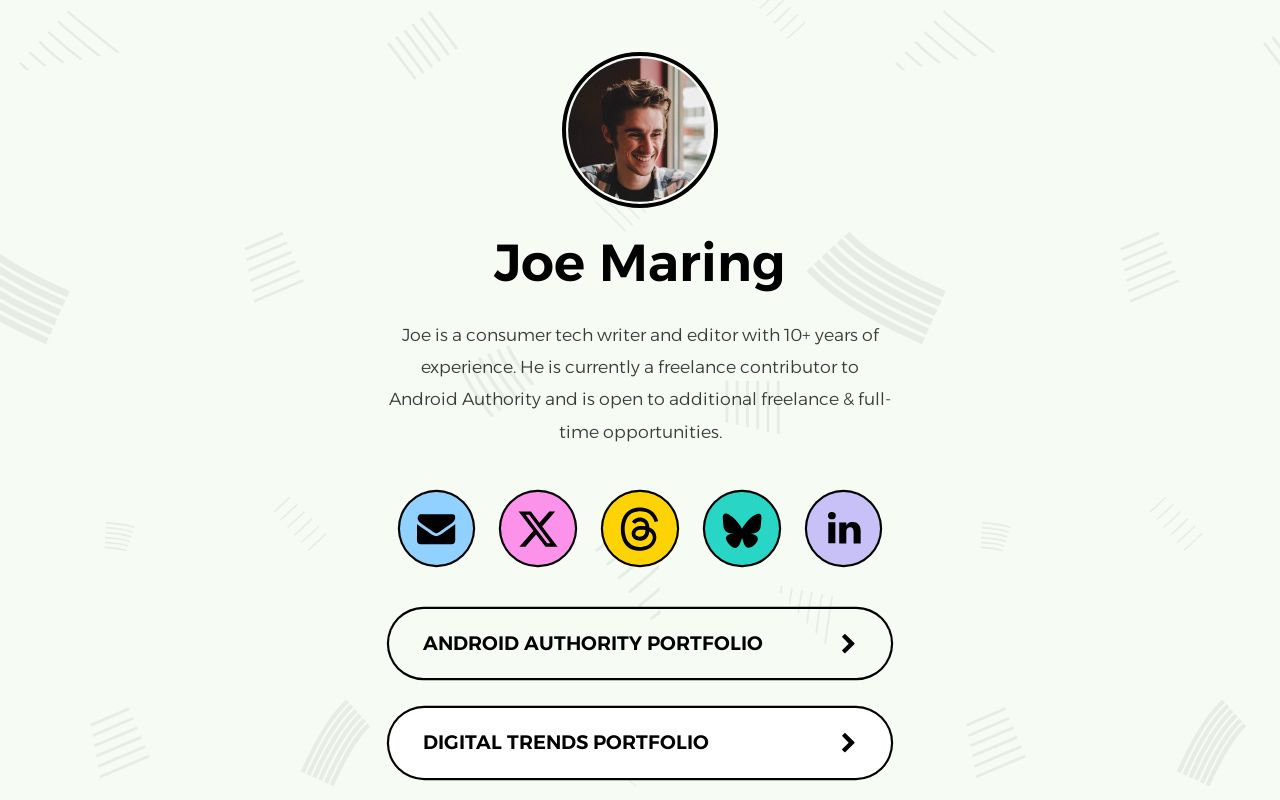 Joe Maring Portfolio